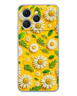 Чехол для TECNO Spark 40 с картинкой «Ромашковое солнце» Чехол для TECNO Spark 40 с картинкой «Ромашковое солнце»