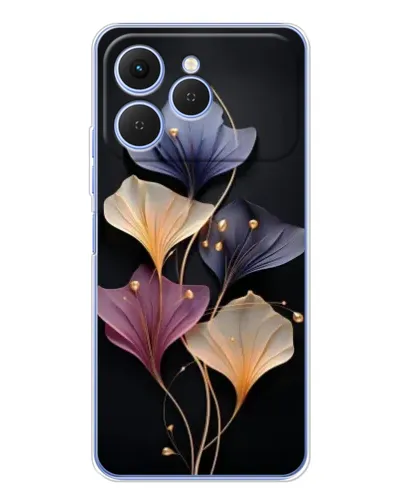 Чехол для TECNO Spark 40 с картинкой «Лиловые цветы грации» Чехол для TECNO Spark 40 с картинкой «Лиловые цветы грации»