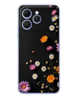 Чехол для TECNO Spark 40 с картинкой «Цветочная композиция» Чехол для TECNO Spark 40 с картинкой «Цветочная композиция»