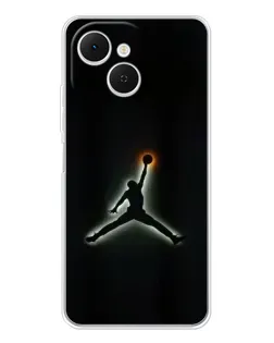 Чехол для TECNO Spark 40C с картинкой «Jordan Gradient Logo» Чехол для TECNO Spark 40C с картинкой «Jordan Gradient Logo»