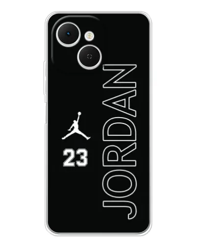 Чехол для TECNO Spark 40C с картинкой «Jordan Vertical»