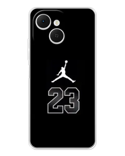 Чехол для TECNO Spark 40C с картинкой «Jordan Flight 23»