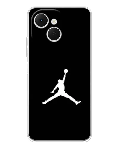 Чехол для TECNO Spark 40C с картинкой «Jordan Silhouette»