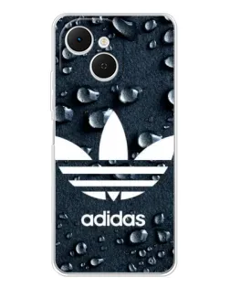 Чехол для TECNO Spark 40C с картинкой «Adidas Trefoil Blue» Чехол для TECNO Spark 40C с картинкой «Adidas Trefoil Blue»