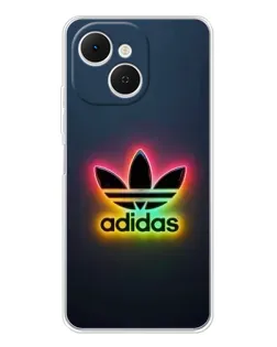 Чехол для TECNO Spark 40C с картинкой «Неоновый Adidas» Чехол для TECNO Spark 40C с картинкой «Неоновый Adidas»