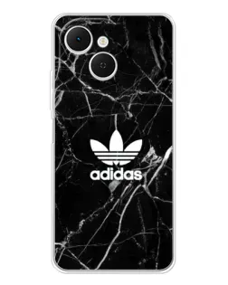 Чехол для TECNO Spark 40C с картинкой «Белый мрамор Adidas» Чехол для TECNO Spark 40C с картинкой «Белый мрамор Adidas»