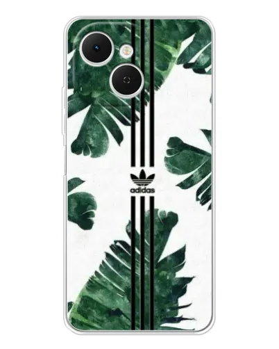 Чехол для TECNO Spark 40C с картинкой «Пальмовые листья адидас» Чехол для TECNO Spark 40C с картинкой «Пальмовые листья адидас»