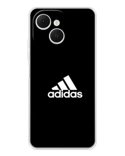 Чехол для TECNO Spark 40C с картинкой «Черная классика Adidas» Чехол для TECNO Spark 40C с картинкой «Черная классика Adidas»