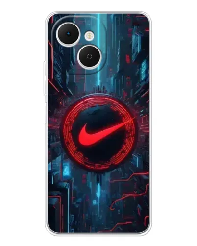 Чехол для TECNO Spark 40C с картинкой «Техногенный стиль Nike»