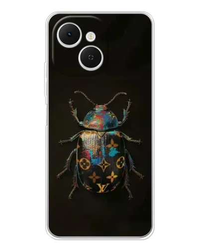 Чехол для TECNO Spark 40C с картинкой «LV — мраморный принт» Чехол для TECNO Spark 40C с картинкой «LV — мраморный принт»