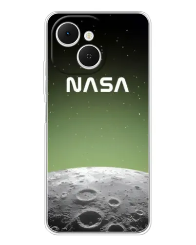 Чехол для TECNO Spark 40C с картинкой «NASA — лунный градиент» Чехол для TECNO Spark 40C с картинкой «NASA — лунный градиент»