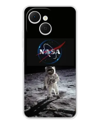 Чехол для TECNO Spark 40C с картинкой «Астронавт на Луне» Чехол для TECNO Spark 40C с картинкой «Астронавт на Луне»