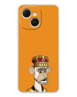 Чехол для TECNO Spark 40C с картинкой «Золотая обезьяна Bored Ape» Чехол для TECNO Spark 40C с картинкой «Золотая обезьяна Bored Ape»