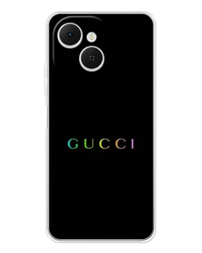 Чехол для TECNO Spark 40C с картинкой «Gucci — неоновый минимализм» Чехол для TECNO Spark 40C с картинкой «Gucci — неоновый минимализм»