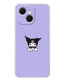 Чехол для TECNO Spark 40C с картинкой «Kuromi — фиолетовый минимализм» Чехол для TECNO Spark 40C с картинкой «Kuromi — фиолетовый минимализм»