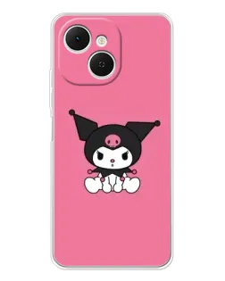 Чехол для TECNO Spark 40C с картинкой «Хмурая Kuromi» Чехол для TECNO Spark 40C с картинкой «Хмурая Kuromi»