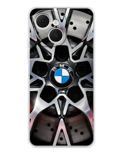 Чехол для TECNO Spark 40C с картинкой «BMW — деталь диска»