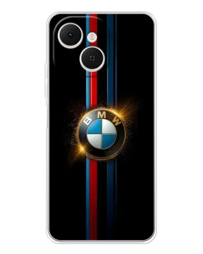 Чехол для TECNO Spark 40C с картинкой «BMW M-Power неон»