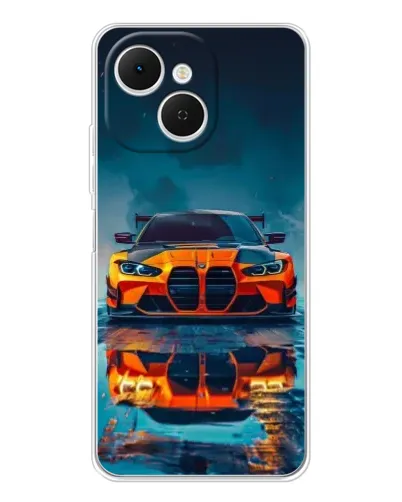 Чехол для TECNO Spark 40C с картинкой «BMW — золотая эмблема» Чехол для TECNO Spark 40C с картинкой «BMW — золотая эмблема»