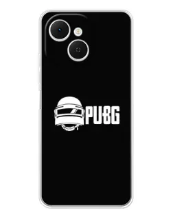Чохол для TECNO Spark 40C з картинкою «PUBG — класичний лого»