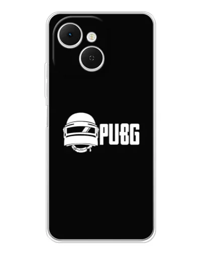 Чохол для TECNO Spark 40C з картинкою «PUBG — класичний лого»