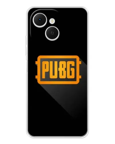 Чохол для TECNO Spark 40C з картинкою «PUBG — рамка лого»