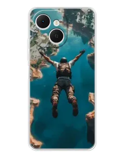 Чохол для TECNO Spark 40C з картинкою «PUBG — вільне падіння»