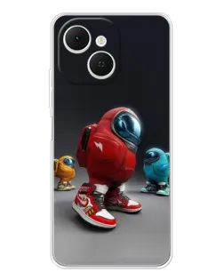 Чехол для TECNO Spark 40C с картинкой «Among Us — 3D стиль» Чехол для TECNO Spark 40C с картинкой «Among Us — 3D стиль»
