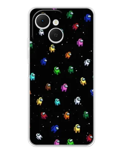 Чехол для TECNO Spark 40C с картинкой «Экипаж Among Us» Чехол для TECNO Spark 40C с картинкой «Экипаж Among Us»