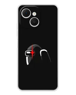 Чехол для TECNO Spark 40C с картинкой «Among Us шлем» Чехол для TECNO Spark 40C с картинкой «Among Us шлем»