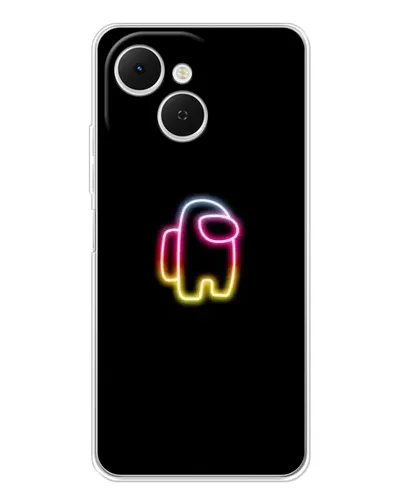 Чехол для TECNO Spark 40C с картинкой «Among Us градиент» Чехол для TECNO Spark 40C с картинкой «Among Us градиент»