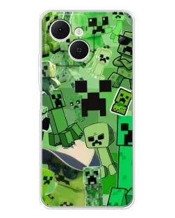 Чохол для TECNO Spark 40C з картинкою «Кріпери Minecraft» Чохол для TECNO Spark 40C з картинкою «Кріпери Minecraft»