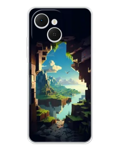 Чохол для TECNO Spark 40C з картинкою «Вид з печери»