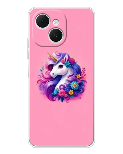 Чохол для TECNO Spark 40C з картинкою «Казковий єдиноріг»