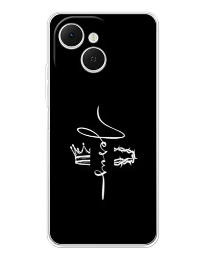 Чехол для TECNO Spark 40C с картинкой «Король Славы Jesus»