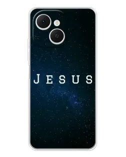Чехол для TECNO Spark 40C с картинкой «Звездное небо Jesus»