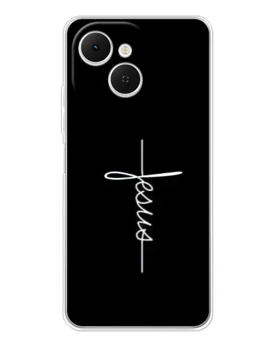 Чехол для TECNO Spark 40C с картинкой «Тонкая линия веры»