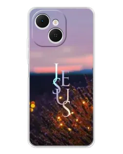 Чехол для TECNO Spark 40C с картинкой «Свет Божий ночью»