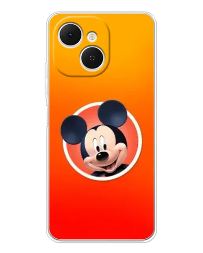Чехол для TECNO Spark 40C с картинкой «Mickey в круге»
