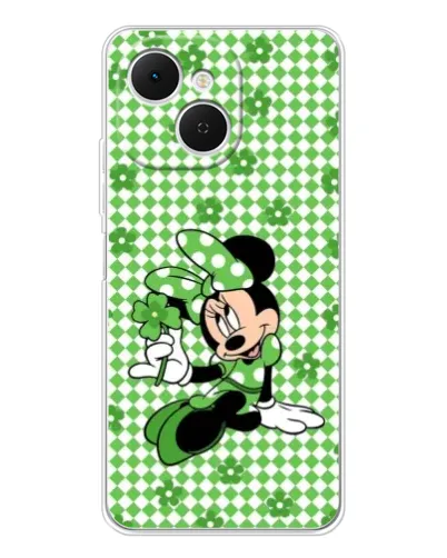 Чехол для TECNO Spark 40C с картинкой «Mickey в клетку»