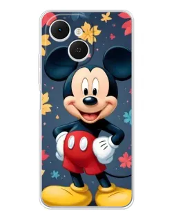 Чехол для TECNO Spark 40C с картинкой «Осенний Mickey Mouse» Чехол для TECNO Spark 40C с картинкой «Осенний Mickey Mouse»