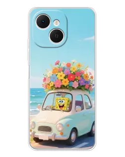 Чехол для TECNO Spark 40C с картинкой «Автомобильное путешествие» Чехол для TECNO Spark 40C с картинкой «Автомобильное путешествие»