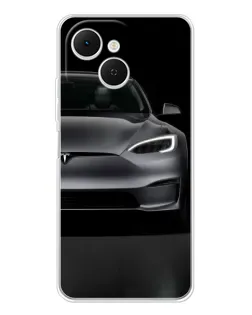 Чехол для TECNO Spark 40C с картинкой «Tesla Model S Look» Чехол для TECNO Spark 40C с картинкой «Tesla Model S Look»