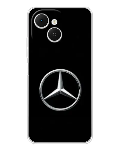 Чехол для TECNO Spark 40C с картинкой «Mercedes классический лого»