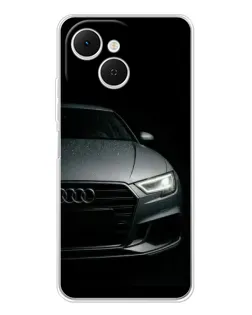 Чехол для TECNO Spark 40C с картинкой «Audi — детализация кузова» Чехол для TECNO Spark 40C с картинкой «Audi — детализация кузова»