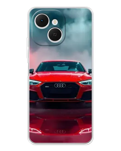 Чехол для TECNO Spark 40C с картинкой «Audi RS — красный стиль» Чехол для TECNO Spark 40C с картинкой «Audi RS — красный стиль»