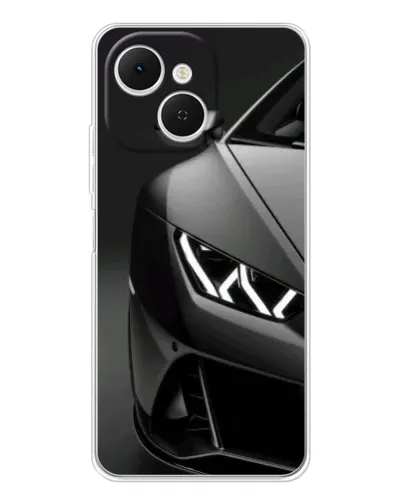 Чехол для TECNO Spark 40C с картинкой «Lamborghini фары детализация»