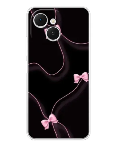 Чехол для TECNO Spark 40C с картинкой «Розовые ленты» Чехол для TECNO Spark 40C с картинкой «Розовые ленты»