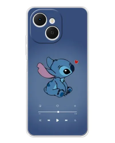Чохол для TECNO Spark 40C з картинкою «Музичний Stitch»