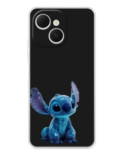 Чохол для TECNO Spark 40C з картинкою «Стіч на чорному»